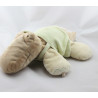 Doudou crocodile Odile beige vert NOUKIE'S