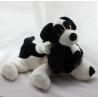 Peluche chien noir blanc MARSHMALLOW RUSS BERRIE