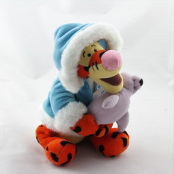 Doudou Tigrou déguisé en esquimau avec phoque Collection Disney