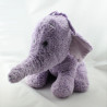 Doudou peluche Eléphant Lumpy rose mauve tout doux Disney store 33 cm