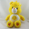 Peluche Bisounours jaune soleil  Grosjojo CARE BEARS 2014