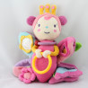 Doudou fée papillon rose bleu vert mauve hochet KATHERINE ROUMANOFF