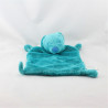 Doudou plat ours bleu turquoise KIABI SIMBA TOYS
