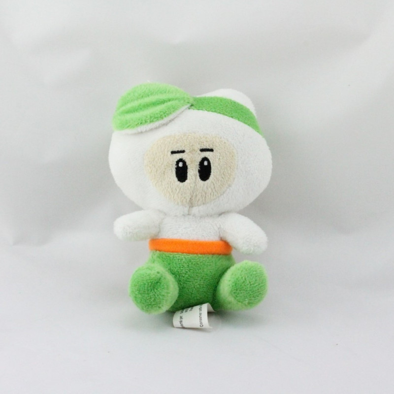 Doudou lutin blanc vert orange BUFFALO GRILL