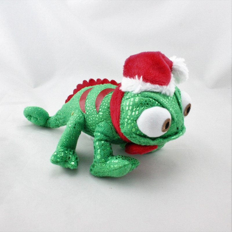 Peluche caméléon vert Pascal Raiponce DISNEY STORE
