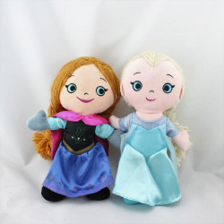Peluche Elsa et Anna La Reine des Neiges Frozen DISNEYPARKS