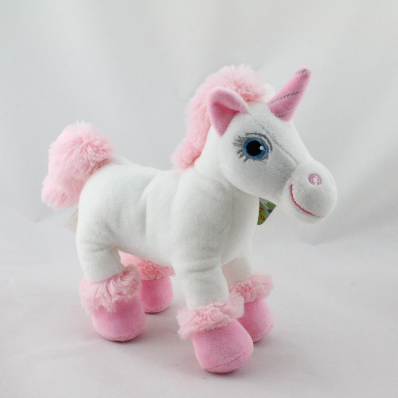 Doudou licorne blanche rose Licabella Sonore GIPSY