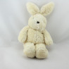 Doudou lapin blanc écru NOUNOURS 