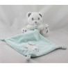 Doudou ours blanc mouchoir bleu sweet dream KIABI SIMBA TOYS