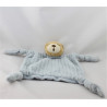 Doudou patapouf ours bleu blue laine enfant KALOO