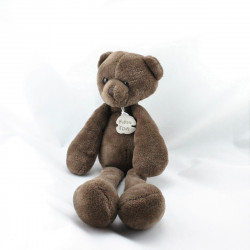 Doudou ours brun marron HISTOIRE D'OURS