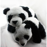 Grande peluche panda avec son bébé HAPPY FRIENDS