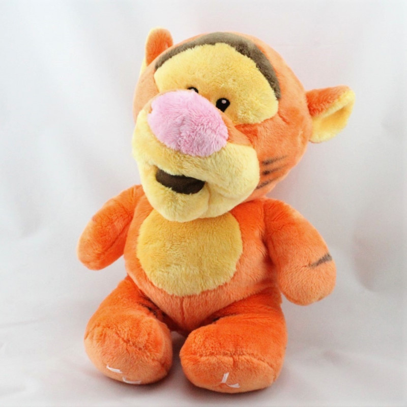 Doudou plat orange Tigrou DISNEY