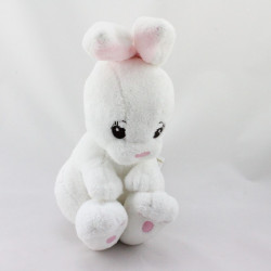 Doudou lapin blanc rose H ET M H.M H&M