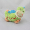 Doudou hochet dragon vert dentition NATTOU
