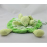 Doudou plat rond souris verte TIAMO COLLECTION