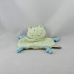 Doudou plat Froggy grenouille verte TAPE A L'OEIL