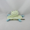 Doudou plat Froggy grenouille verte TAPE A L'OEIL