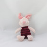 Doudou Porcinet rose bordeaux DISNEY BABY