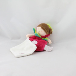 Doudou et compagnie lutin poupée framboise LES DEMOISELLES DOUILLETTES