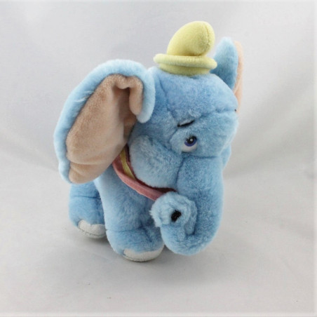 Peluche éléphant bleu Dumbo DISNEYLAND