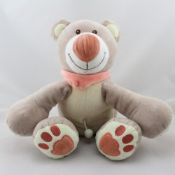 Doudou musical ours Pol et Jade NATTOU