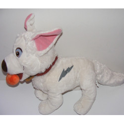 Doudou peluche chien blanc VOLT DISNEY