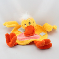 Doudou plat canard jaune NOUNOURS