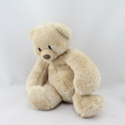 Doudou ours beige NICOTOY 19 cm