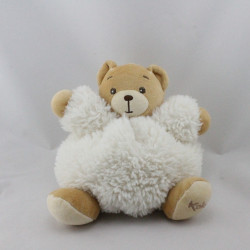 Doudou ours blanc fourrure Fur KALOO