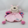 Doudou plat papillon rose bleu SIMBA BABY