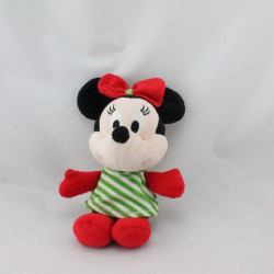 Petit Doudou Minnie rouge rayé vert DISNEY NICOTOY