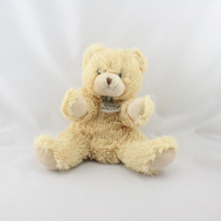 Doudou plat marionnette ours beige HISTOIRE D'OURS