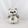 Doudou Hibou chouette HISTOIRE D'OURS