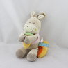 Doudou musical cheval rose les amis du jardin escargot BEBEREVE 