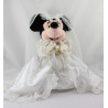 Peluche Minnie en robe de mariée DISNEYLAND