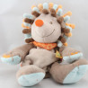 Doudou hérisson marron bleu orange NATTOU