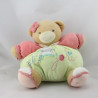 Doudou ours vert rose Petite Jolie Bliss KALOO