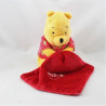 Doudou luminescent Winnie l'ourson mouchoir rouge DISNEY