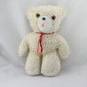 Ancienne peluche ours beige écru CHAMTI PAMPERS