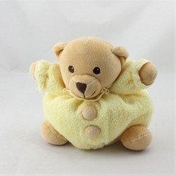 Doudou ours boule jaune NOUNOURS