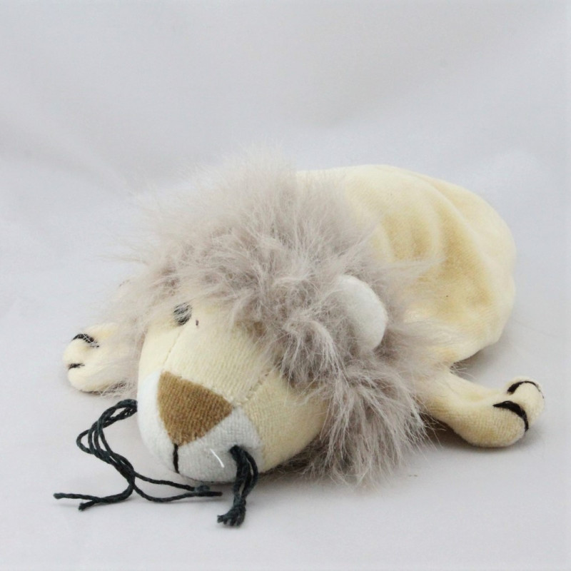 Doudou marionnette lion beige  EGMONT TOYS