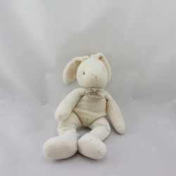 Doudou lapin blanc écru DOUDOU ET COMPAGNIE