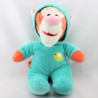 Peluche Tigrou pyjama vert oiseau jaune DISNEY NICOTOY