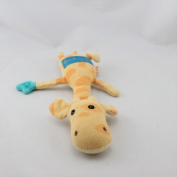 Doudou girafe orange Gigi pouet DPAM