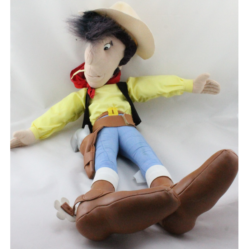 Ancienne peluche CowBoy Lucky Luke 1995 - 60 cm