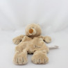 Doudou plat ours beige TIAMO COLLECTION