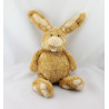 Doudou lapin beige marron ANNA CLUB PLUSH