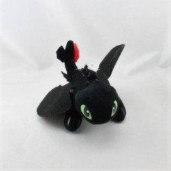 Peluche dragon noir Krokmou HEROES DREAMWORKS