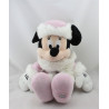 Peluche Minnie blouson rose fourrure Hiver DISNEY STORE